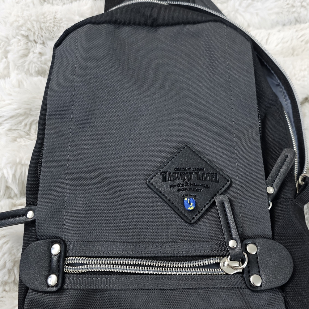 Osaka Japan Harvest Label Black Backpack